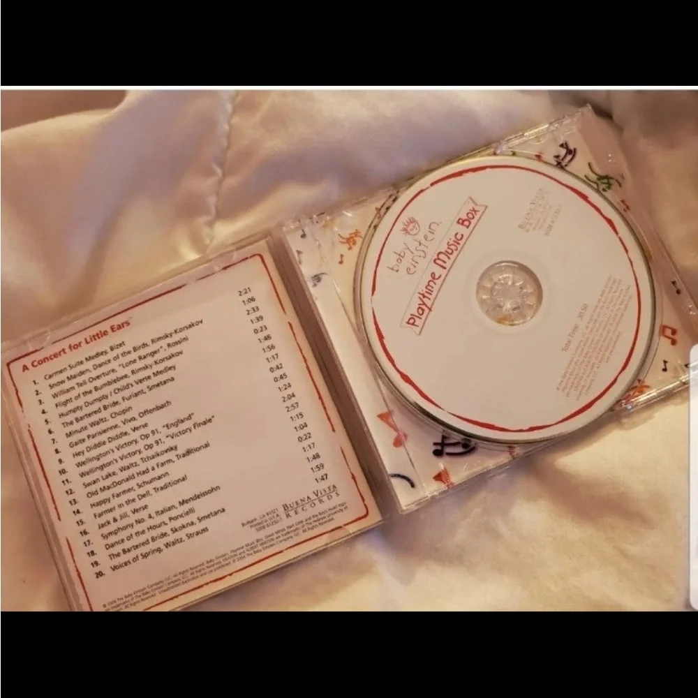 Baby Einstein: Playtime Music Box by Baby Einstein (CD, 2004, Buena Vista Rec) - Picture 3 of 4